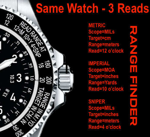 PRE-ORDER BATCH #2 - Shooting Watch w Rangefinder