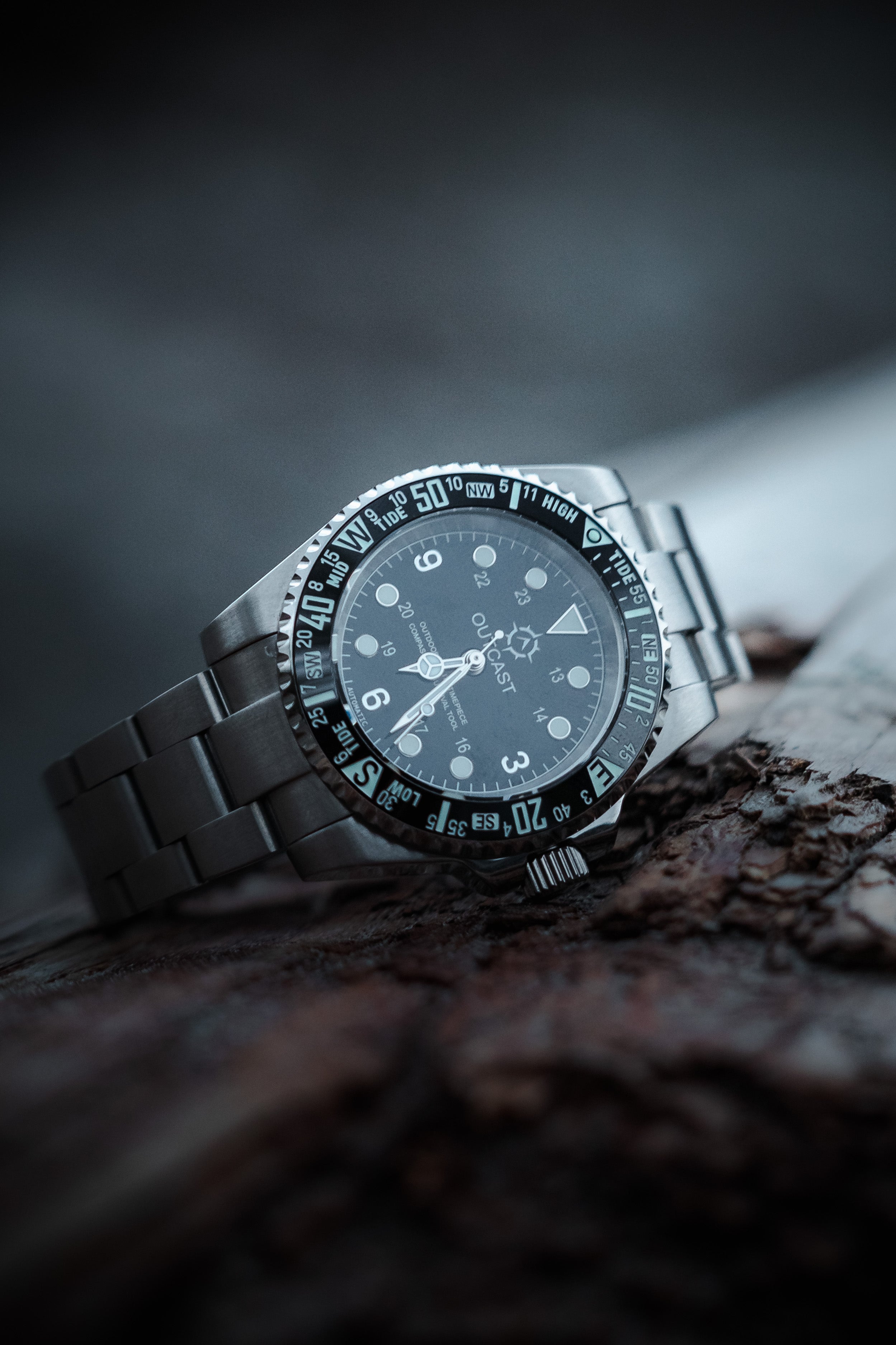 Adventure Watch with Multi-Function Bezel