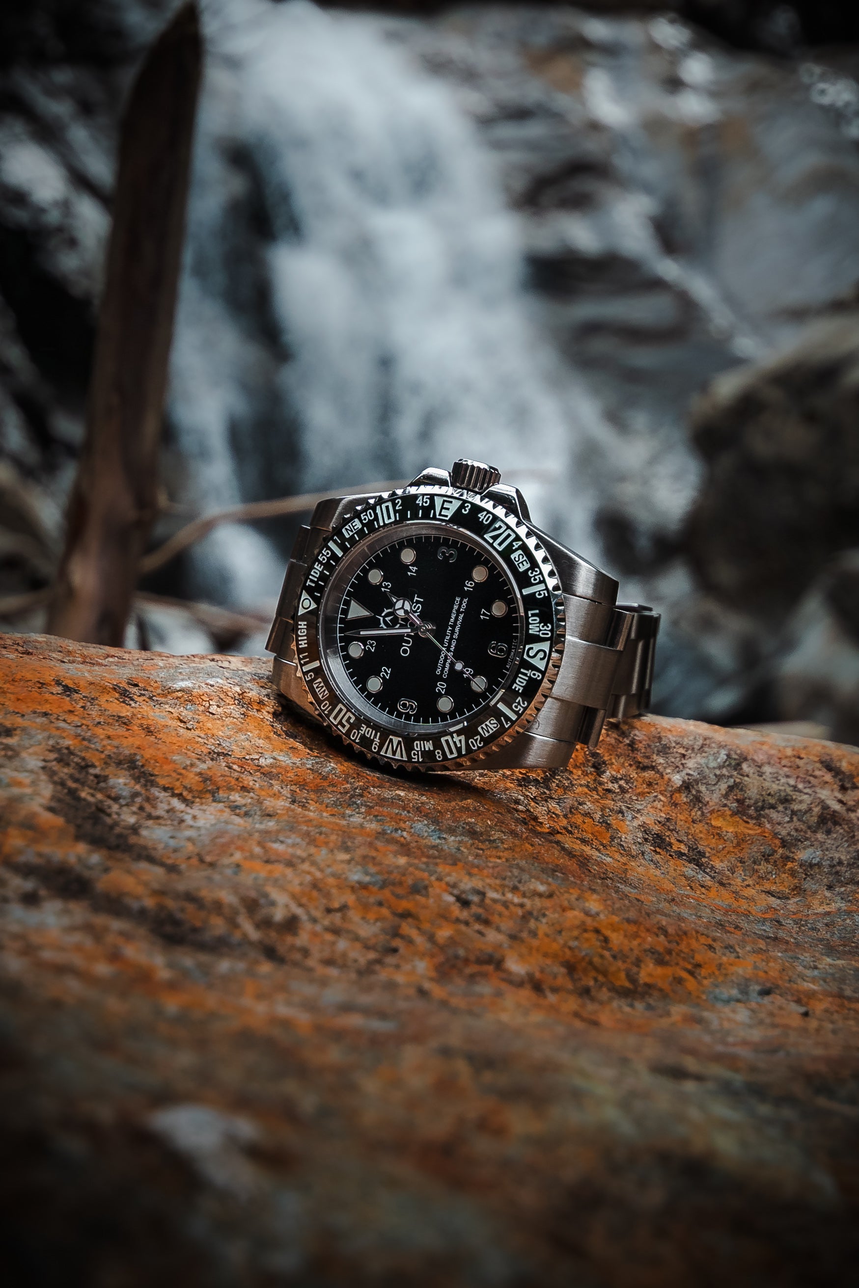 Adventure Watch with Multi-Function Bezel